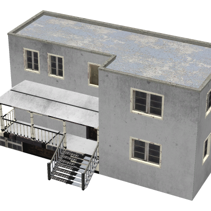 Suburban House (Mesh)
