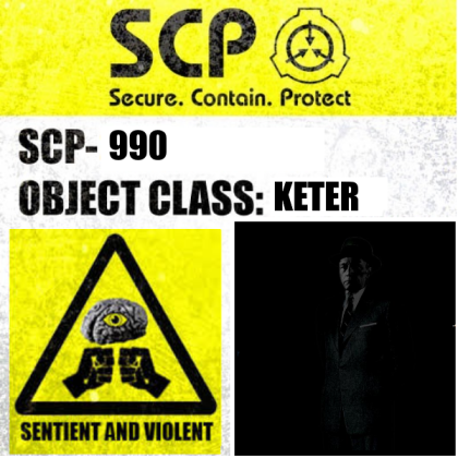 SCP 990 Sign Roblox decal
