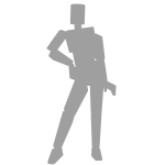 Iconic Fashion Model Idle Pose