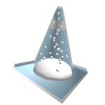 Snowglobe Traffic Cone