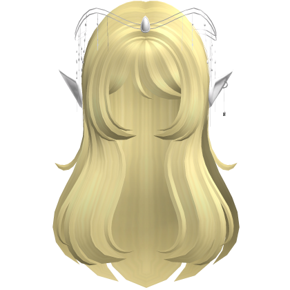Yellow Elf Fantasy Queen Hair Tiara