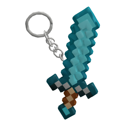 Diamond Sword Keychain
