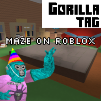 Gorilla Tag Maze In Roblox! V1
