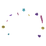 Aesthetic Preppy Confetti