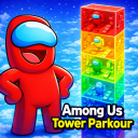 AMONG US TOWER PARKOUR