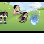 Gaming with the cute faces