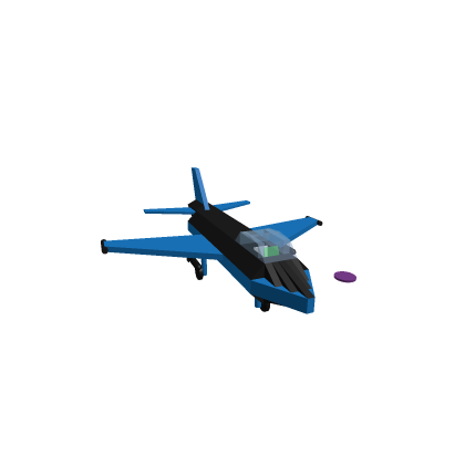 Blue team jet for tank wars
