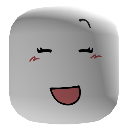 smiling girl face Roblox item