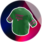 
TJ Ringer Tee (Green / Pop Pink)
