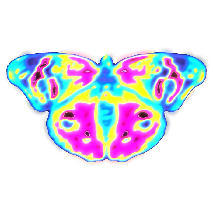 GLOWING Thermal Butterfly Wings