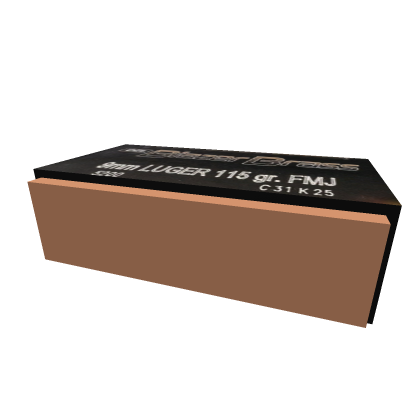 Pistol ammo box