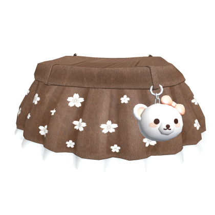 Brown Cherry Blossom Skirt 3.0 thumbnail