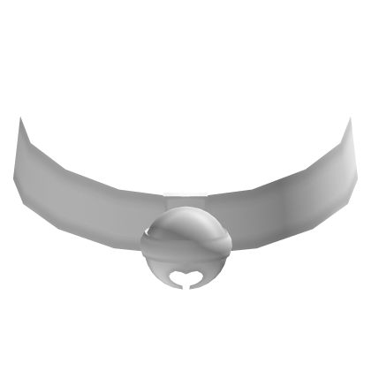 ♡ gloomy white bat kitty collar