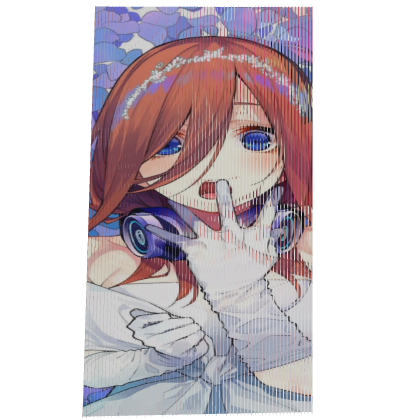 Animated Quintessential Quintuplets Cape 💗