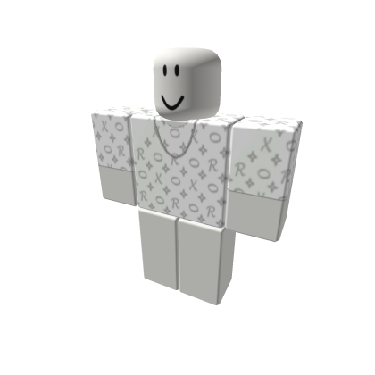 Luxury White Slender Shirt Roblox