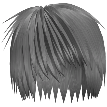Emo Razor Cut Layered Hair (Gray)