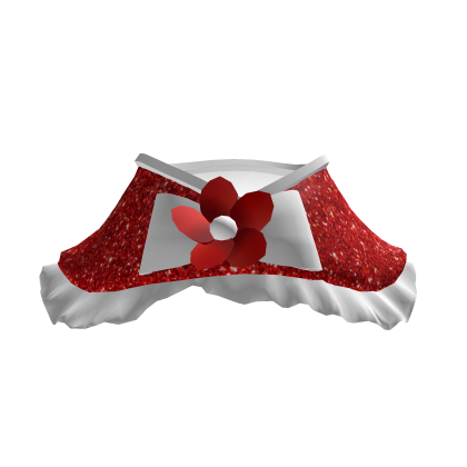 Cute Red Glitter Christmas Coat thumbnail