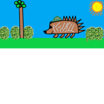 the hedgehog army!