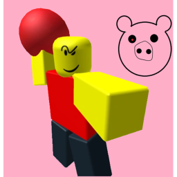 a piggy meme that is fanmade