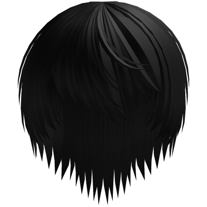 Black Emo Vkei Hair Roblox item