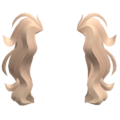 Y2K Messy Aesthetic Pigtails Extension (Blonde) Roblox item