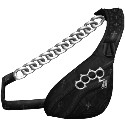 Knuckles Chrome Designer Sling Bag