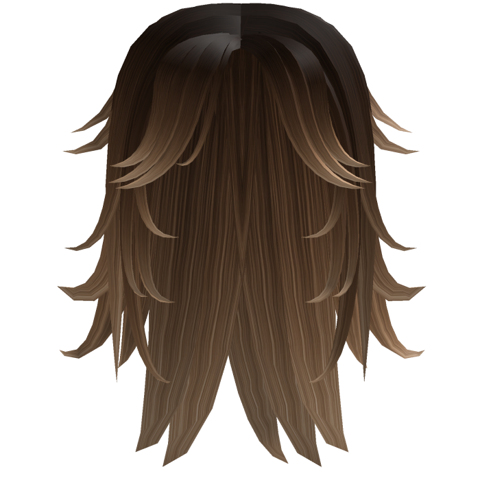 Dark Brown Wolf Cut