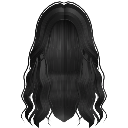 Black Soft Wavy Beach Hair