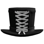 Victorian Corset Top Hat