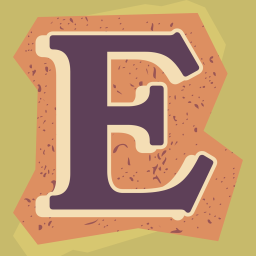 LETTER E