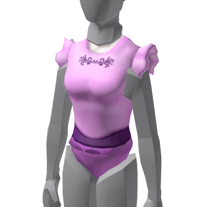 Purple elegant skirt osrs top