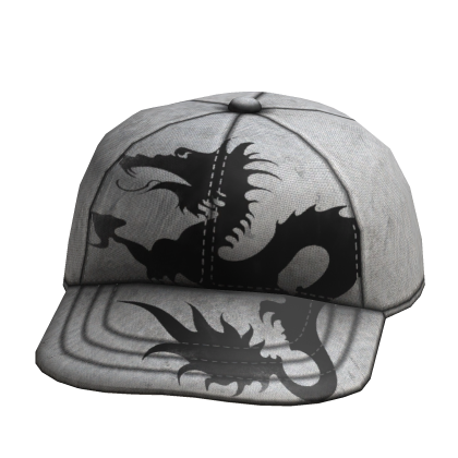 Zushi Black on White Distressed Vintage Cap Roblox item
