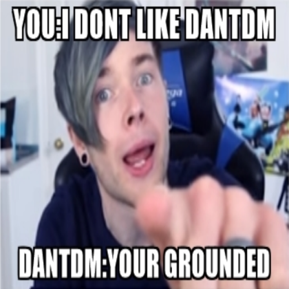 funny dantdm Roblox decal