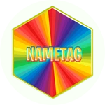 🌈[SPECIAL] Rainbow Nametag