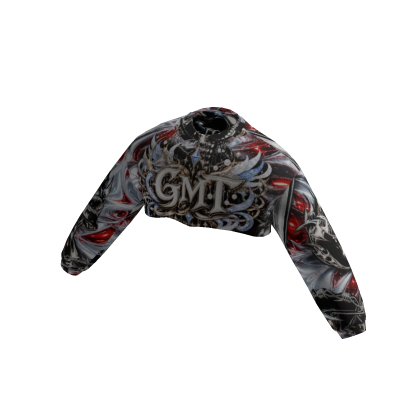 GMT CRIMSON CHAOS Crop Jacket