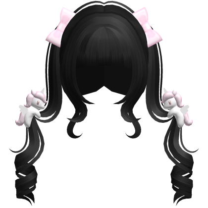 ノ♡ cutecore black dreamy unicorn pigtails