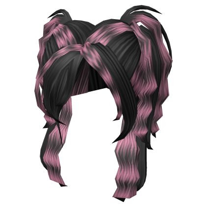Emo Messy Y2k Skunk Hair Roblox item