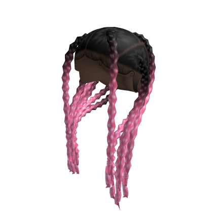 Coi Leray Braids [Pink] Roblox item