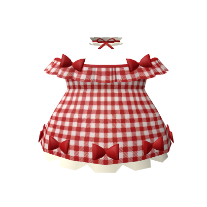 💖3.0 Romantic Red Doll DRESS