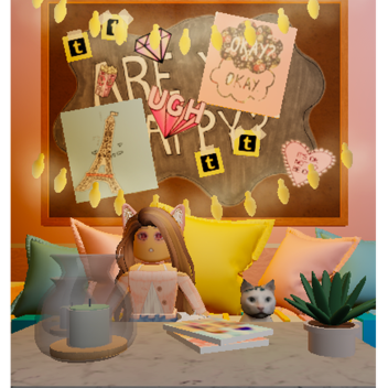 -Pink Girly Bedroom-