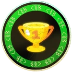 This reward is undoubtedly more special than any kind of jubilee, jamboree, etc etc. Congrats on being our Employee of the Month!

- Earn this badge by playing Demonology again at least a month after your first time!