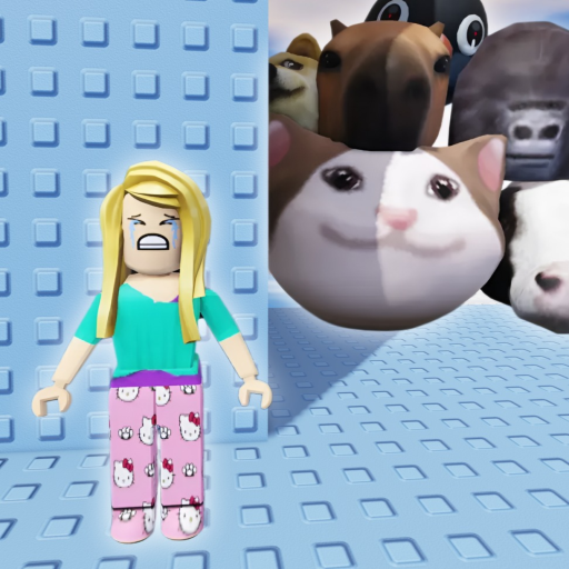 Scary Troll Animal Tower 😱 official Roblox game thumbnail