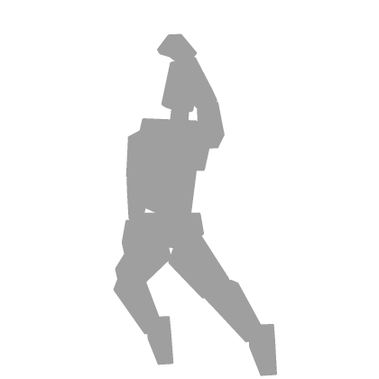 Floating Cute Kawaii Emo Y2K Split Jump Pose thumbnail
