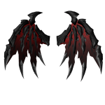 The Red Hellish Draco Wings