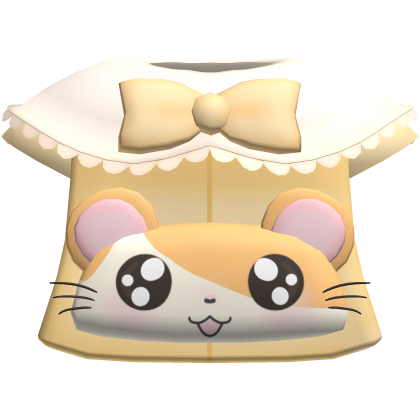 chibi yellow hamtaro ruffle shirt
