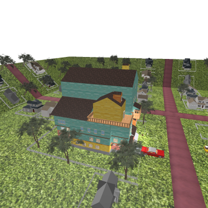 hello neighbor alpha 1 map