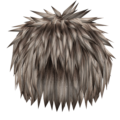 Bright Brown Scene Messy Spiky Hair Roblox item
