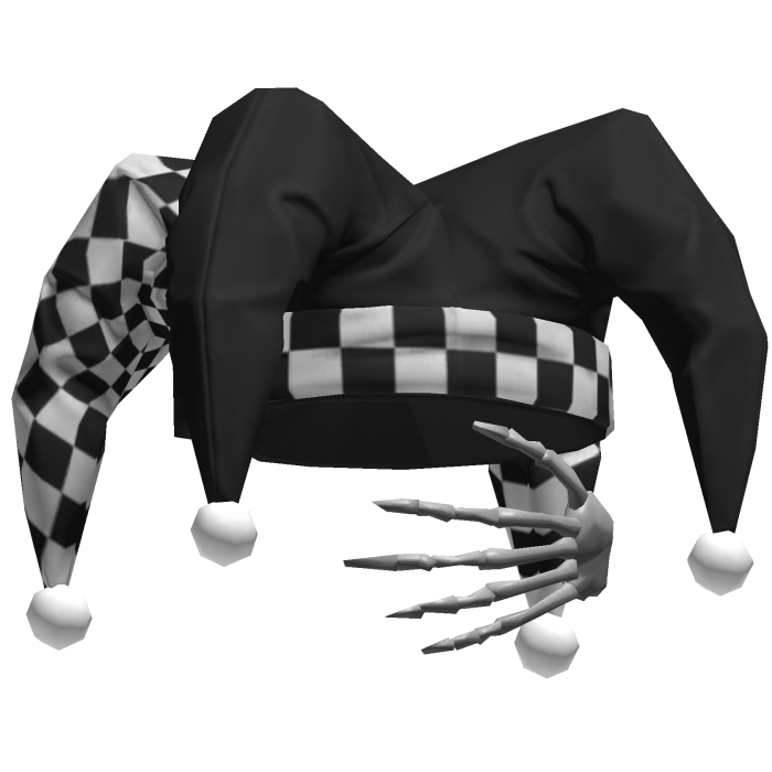 Black Jester Clown Hat Vkei Emo Dashie