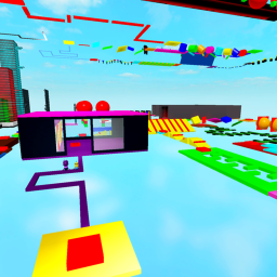 🌈ESCAPE RAINBOW OBBY🌈
