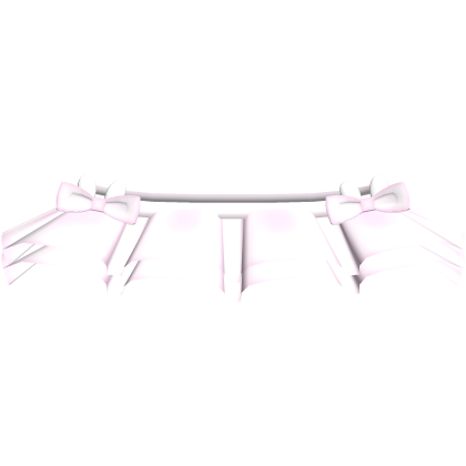 ♡ ˚ : Cutesy Kawaii Pink Bunny Ruffled Bow Skirt thumbnail
